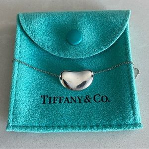 Authentic Tiffany and Co. bean necklace (18inch)